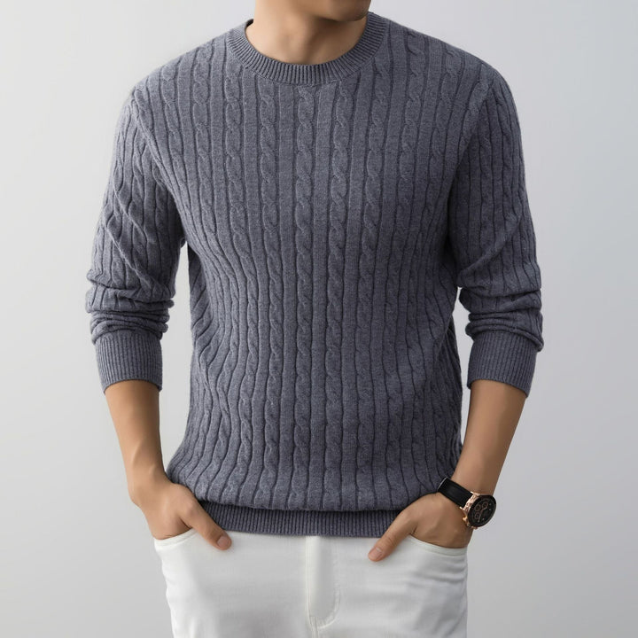 Alaric | Kabelstrickpullover
