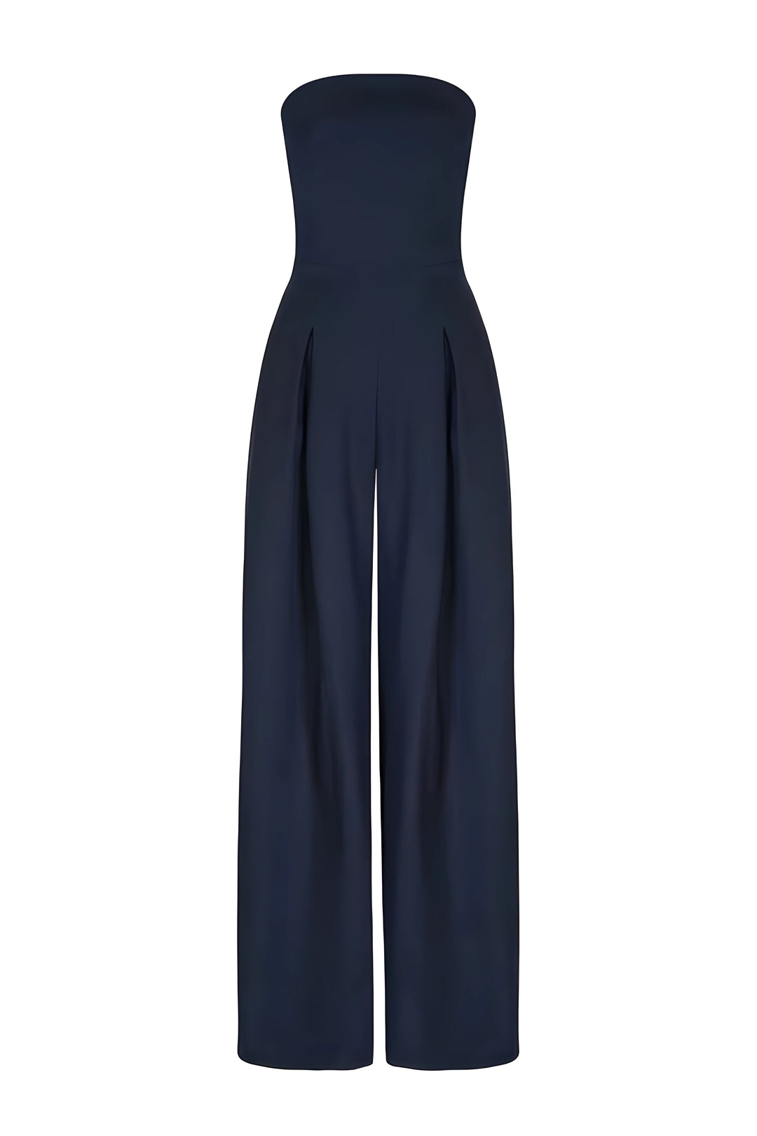 Avenya | Jumpsuit trägerlos Korsett weit Bein figurbetont