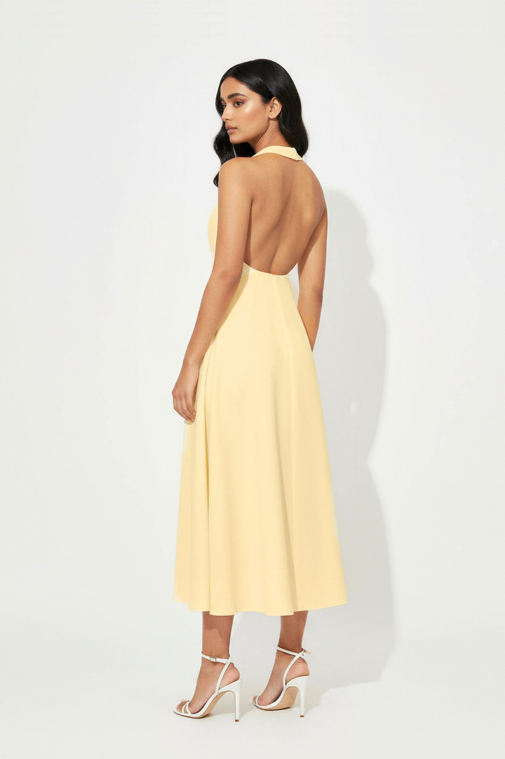 Solmira | Maxikleid rückenfrei Slipdress