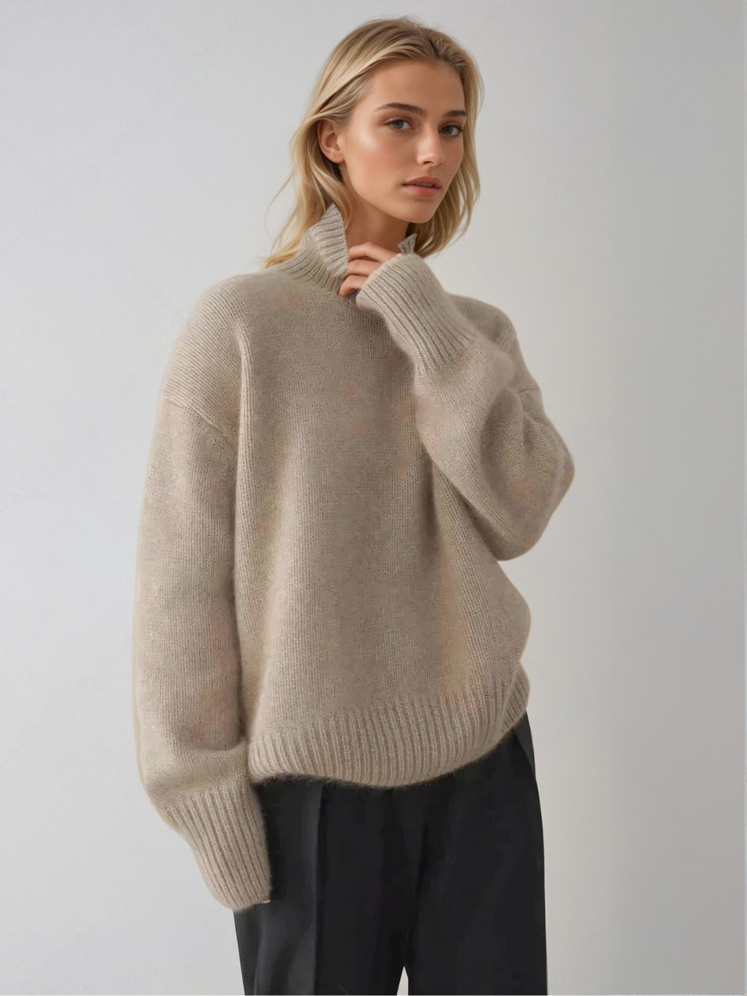 Marie | Damen Kaschmir Rollkragenpullover