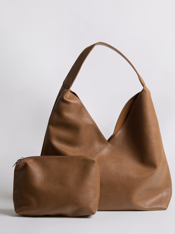 Amira | Schultertasche Veganleder Alltag Crossbody Tasche