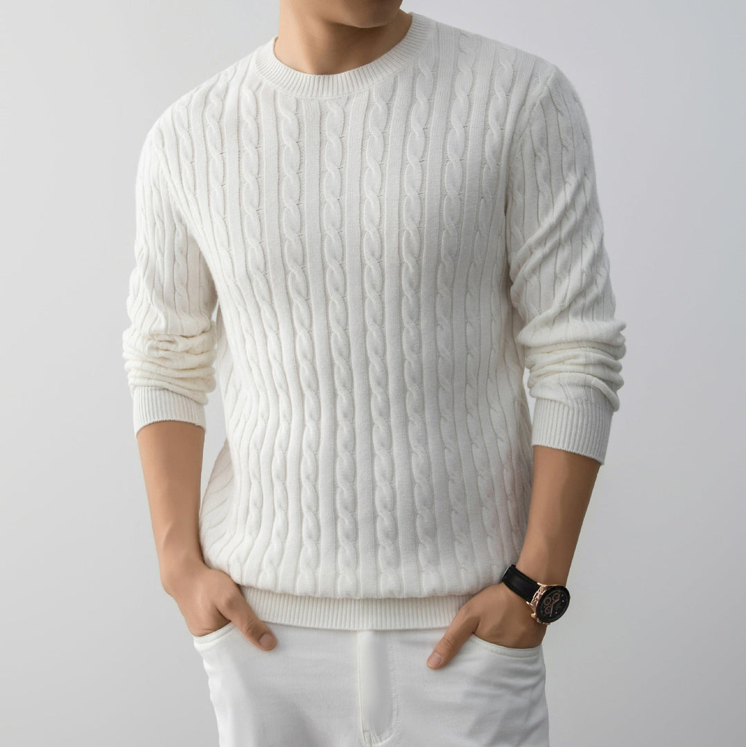 Alaric | Kabelstrickpullover
