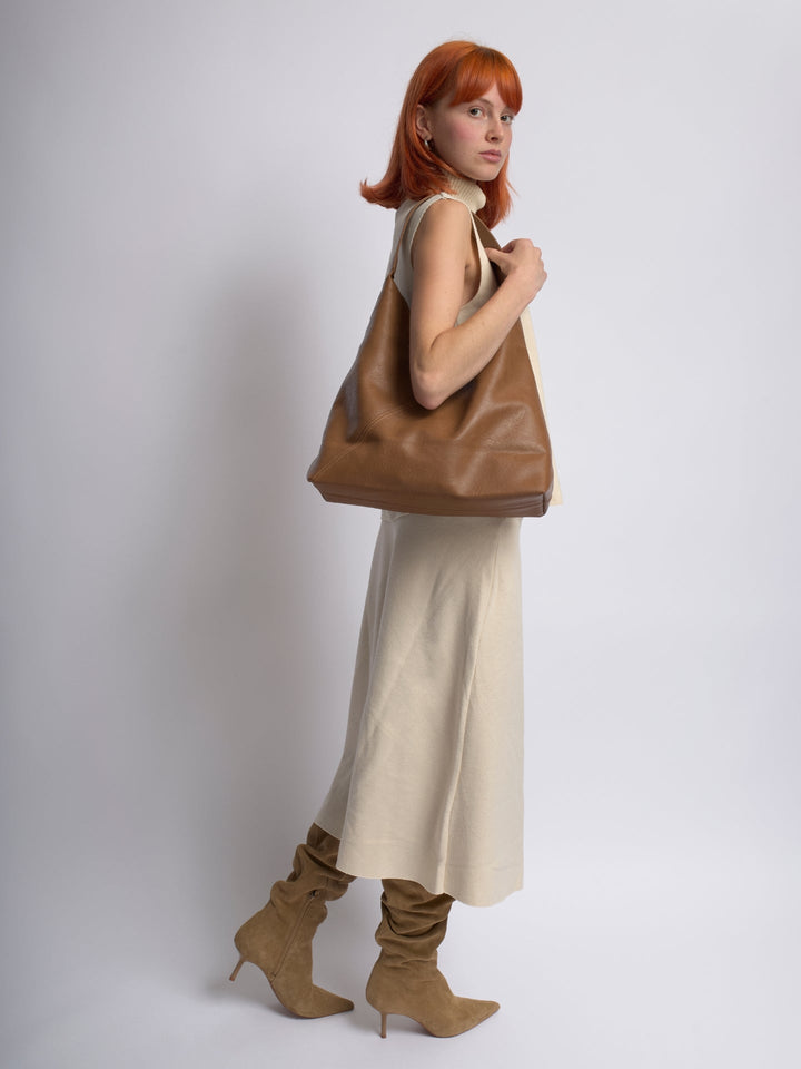 Amira | Schultertasche Veganleder Alltag Crossbody Tasche