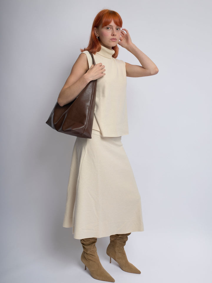 Amira | Schultertasche Veganleder Alltag Crossbody Tasche