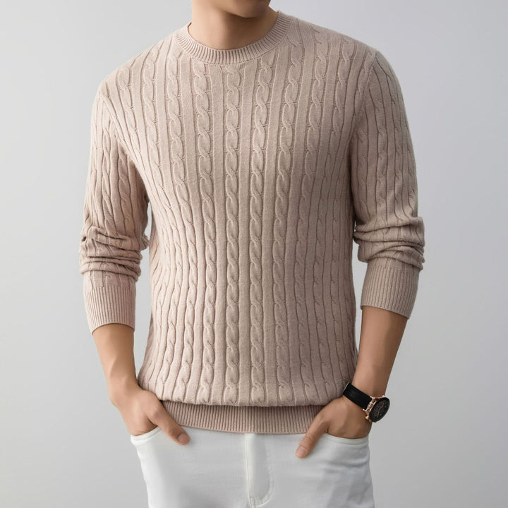 Alaric | Kabelstrickpullover