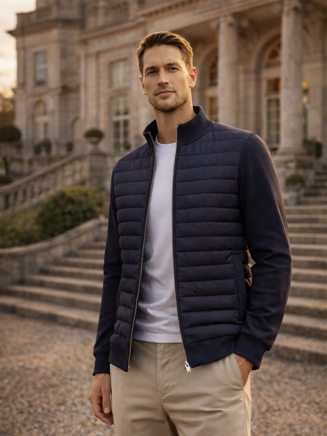 Sandor | Stylische Hybridjacke für Herren
