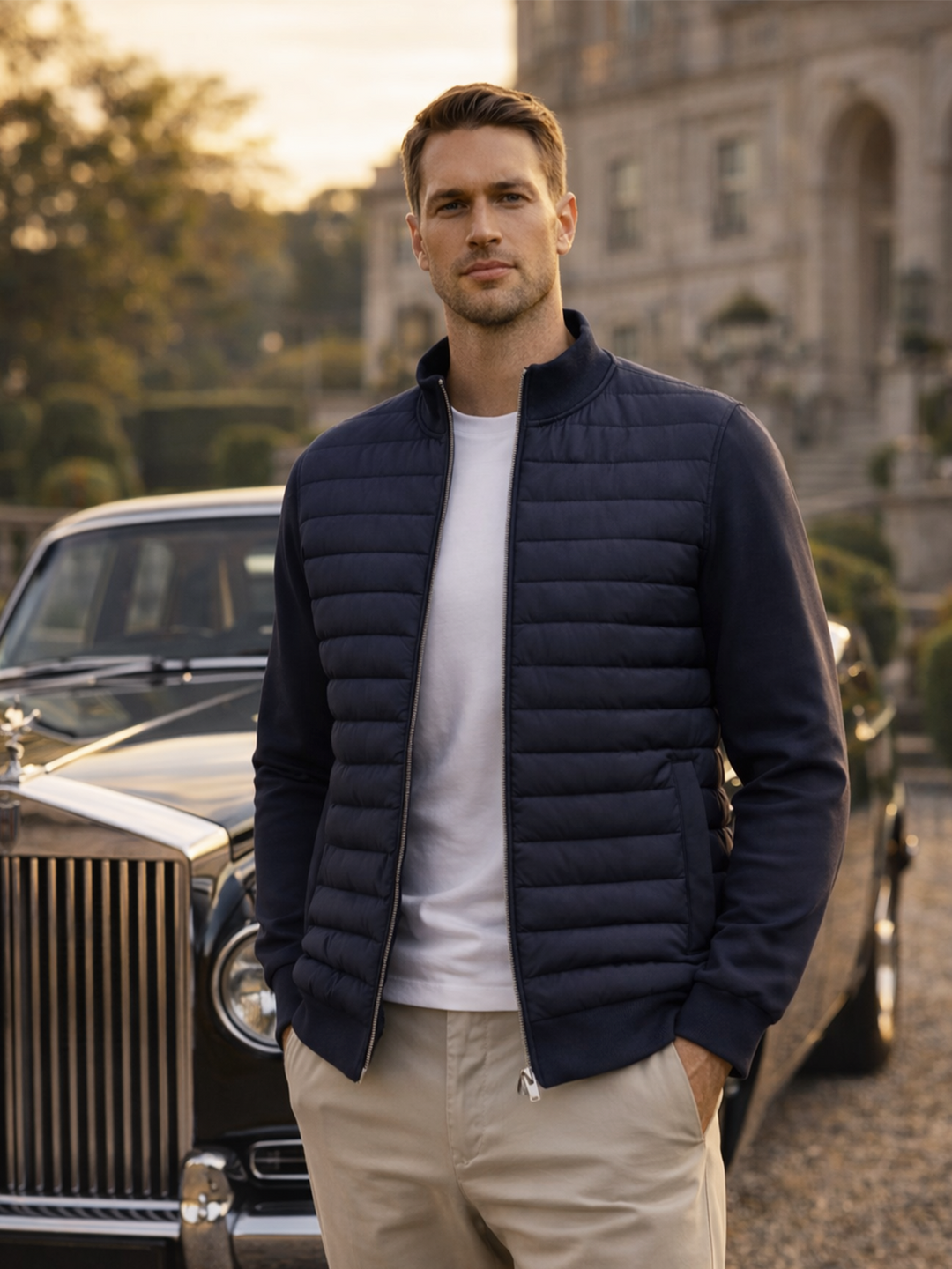 Sandor | Stylische Hybridjacke für Herren