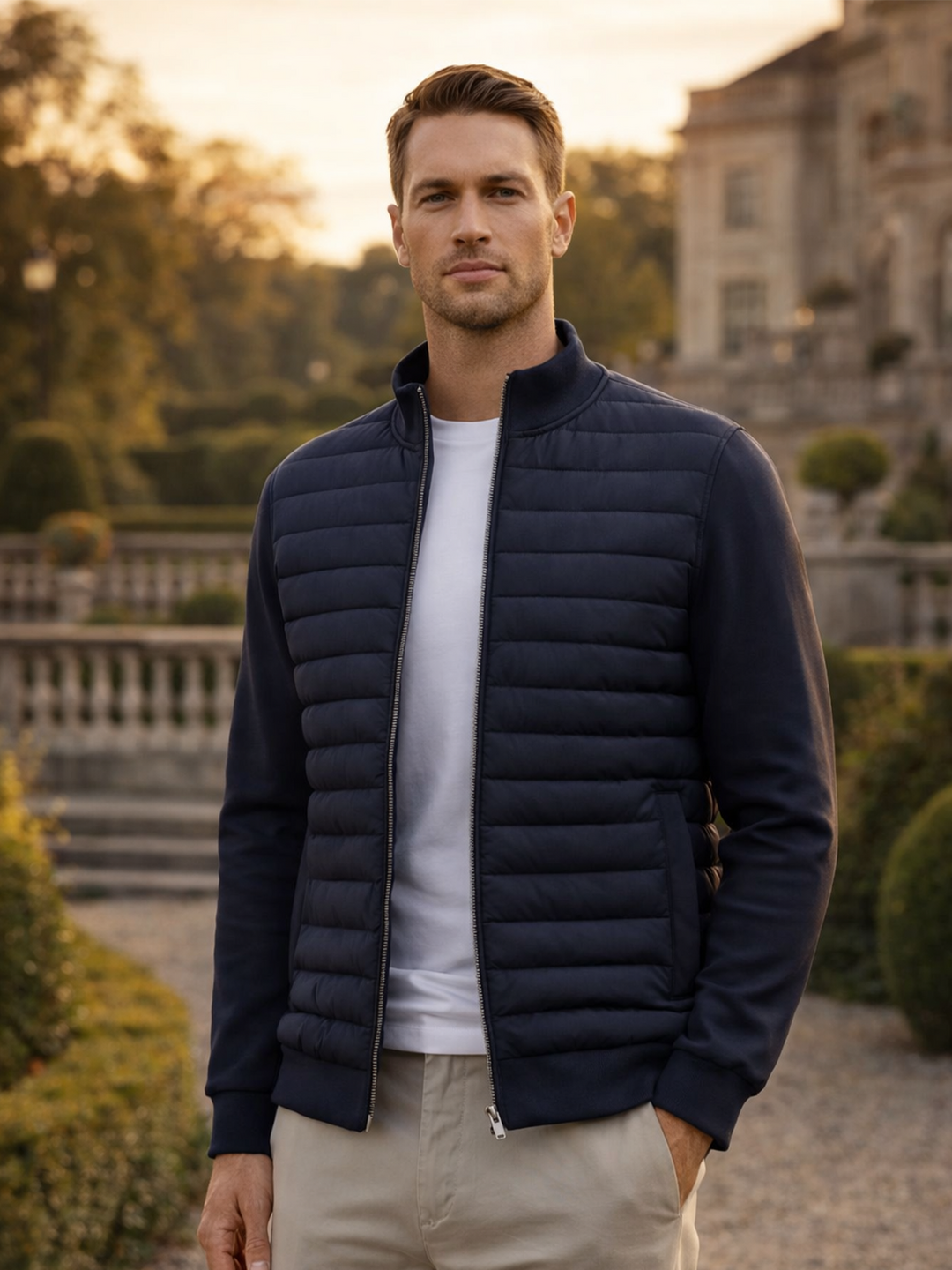 Sandor | Stylische Hybridjacke für Herren
