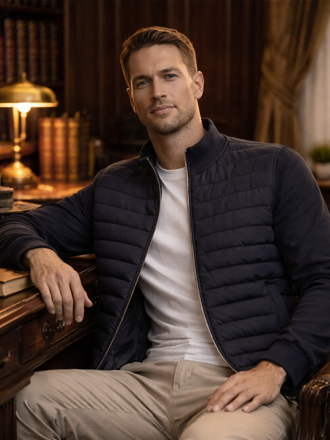 Sandor | Stylische Hybridjacke für Herren