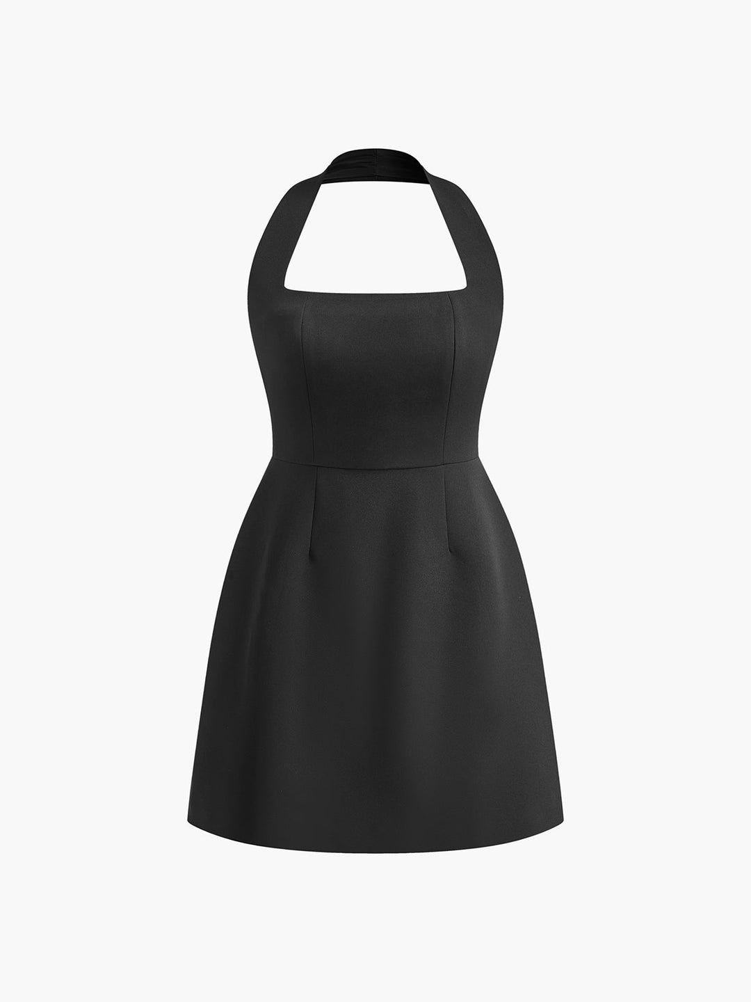 Noemi | Elegantes A-Linien Minikleid Halterneck