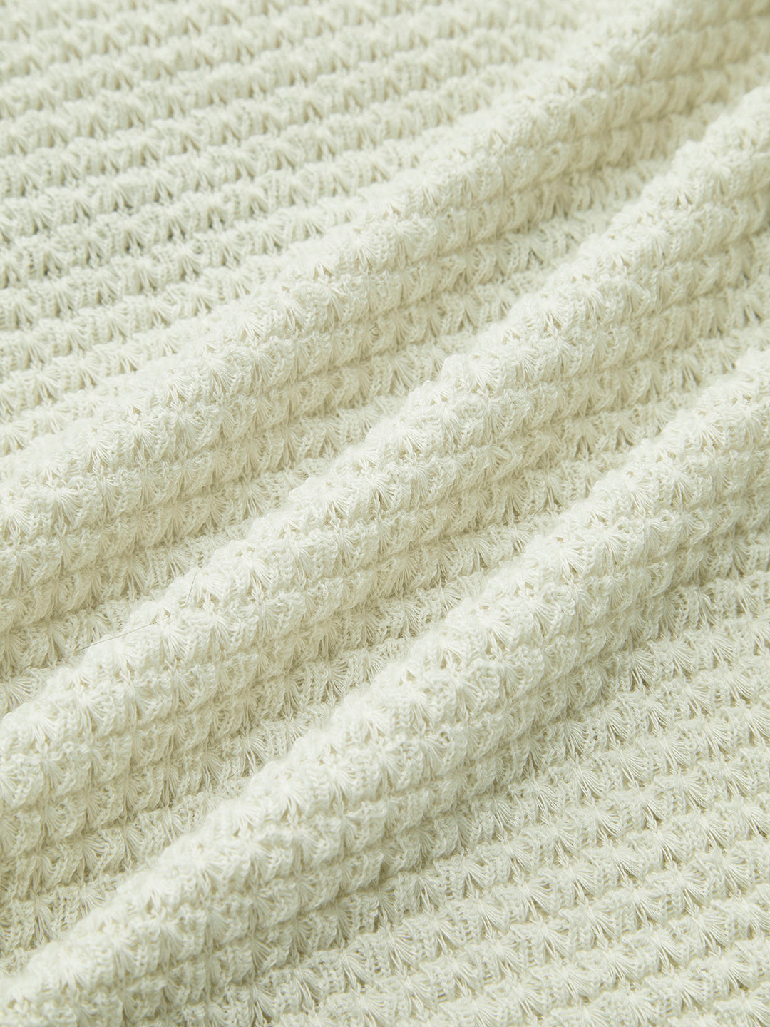 Orviane | Waffel Strickpullover figurbetont