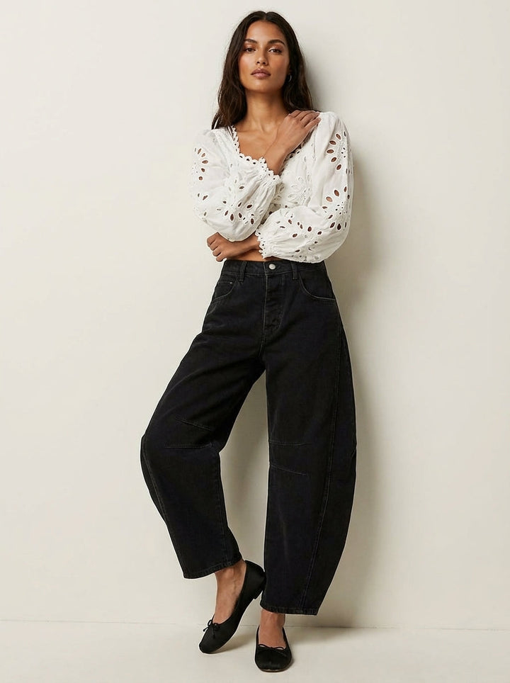 Zarevia | Baggy Jeans Damen Loose Fit