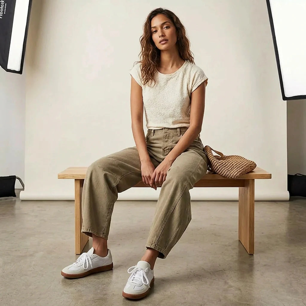 Zarevia | Baggy Jeans Damen Loose Fit
