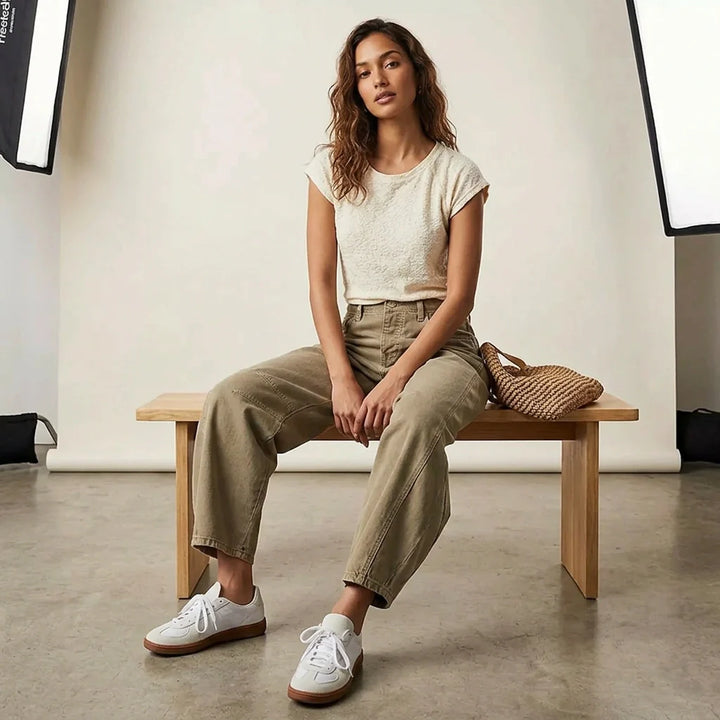 Zarevia | Baggy Jeans Damen Loose Fit