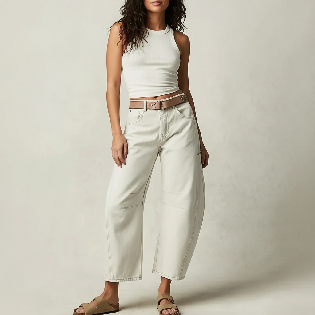 Zarevia | Baggy Jeans Damen Loose Fit