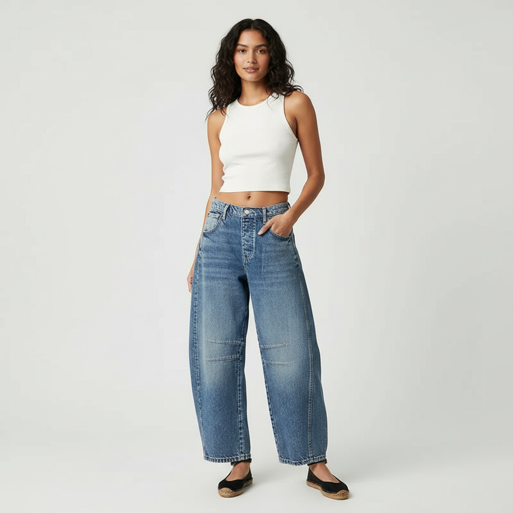 Jette | Baggy Jeans High Waist Loose Fit Denim