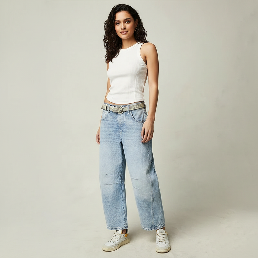 Jette | Baggy Jeans High Waist Loose Fit Denim