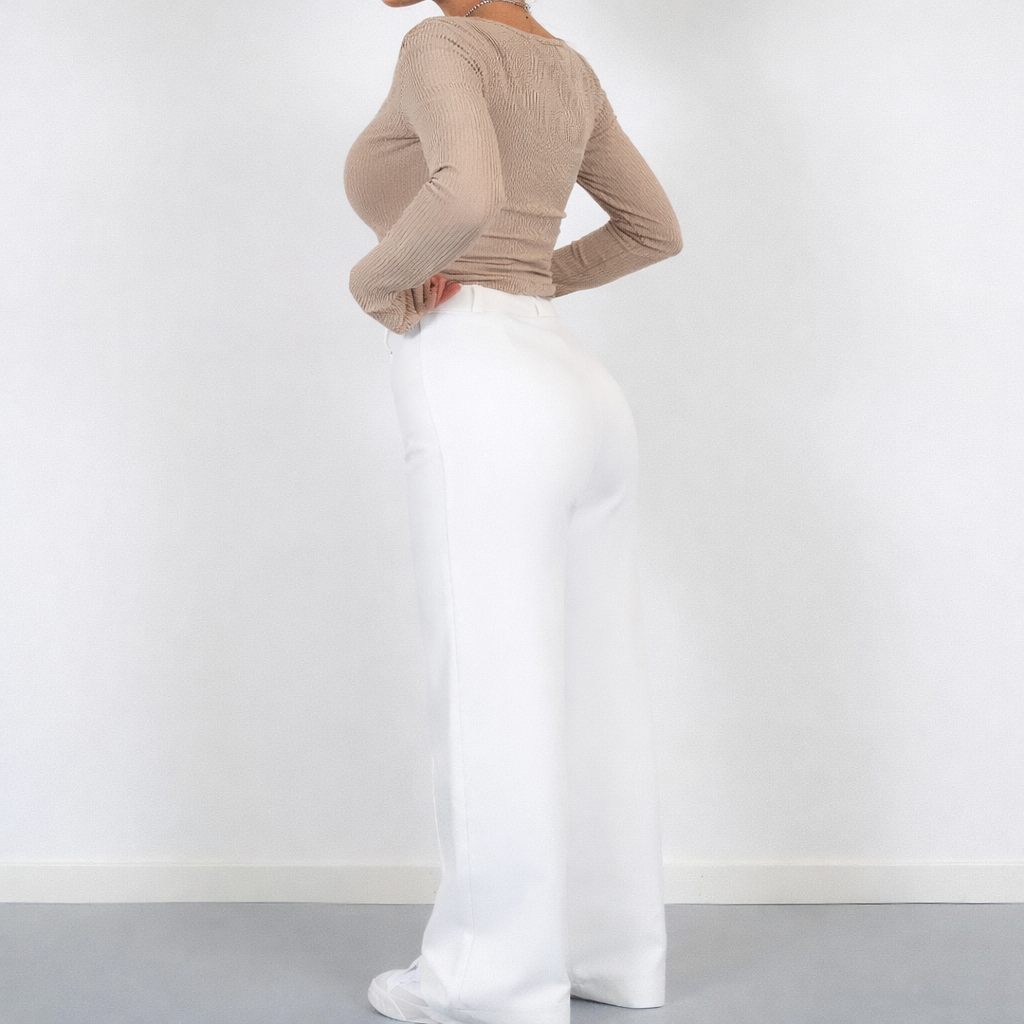 Lareen | Hose High Waist gerade Bein