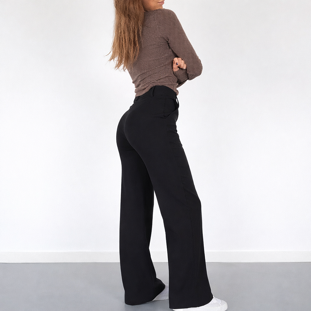 Lareen | Hose High Waist gerade Bein