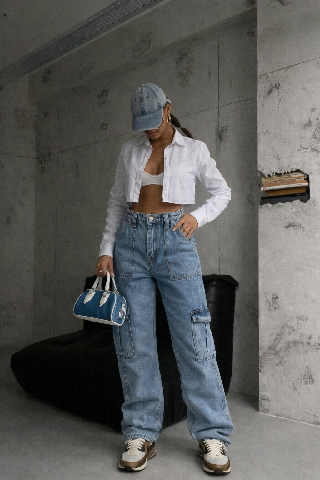 Kaelrix | Cargohose Utility Taschen Damen