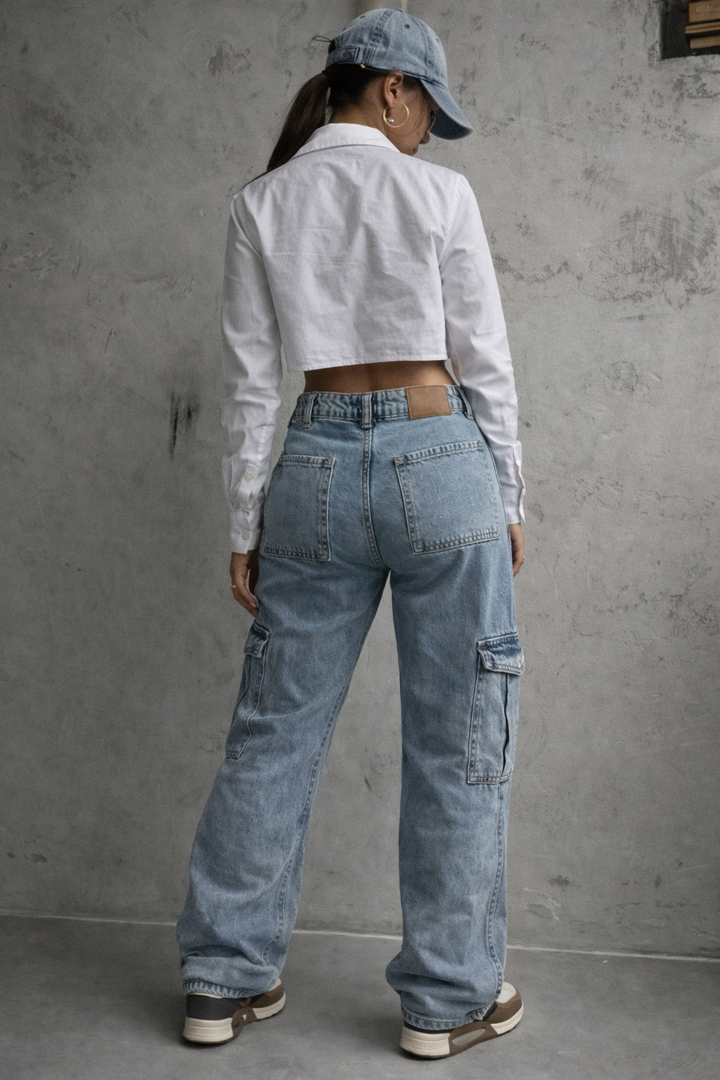 Kaelrix | Cargohose Utility Taschen Damen