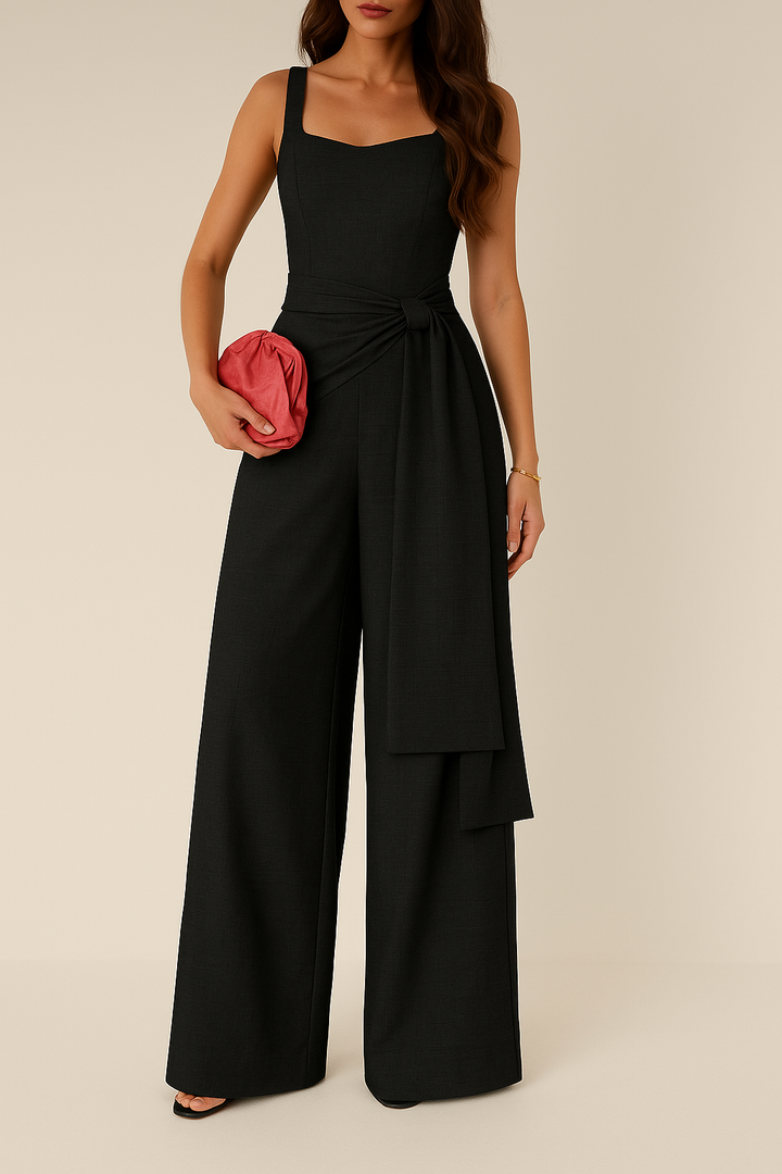 Mieke | Jumpsuit Ärmellos Weite Beine Luftig Sommerlook