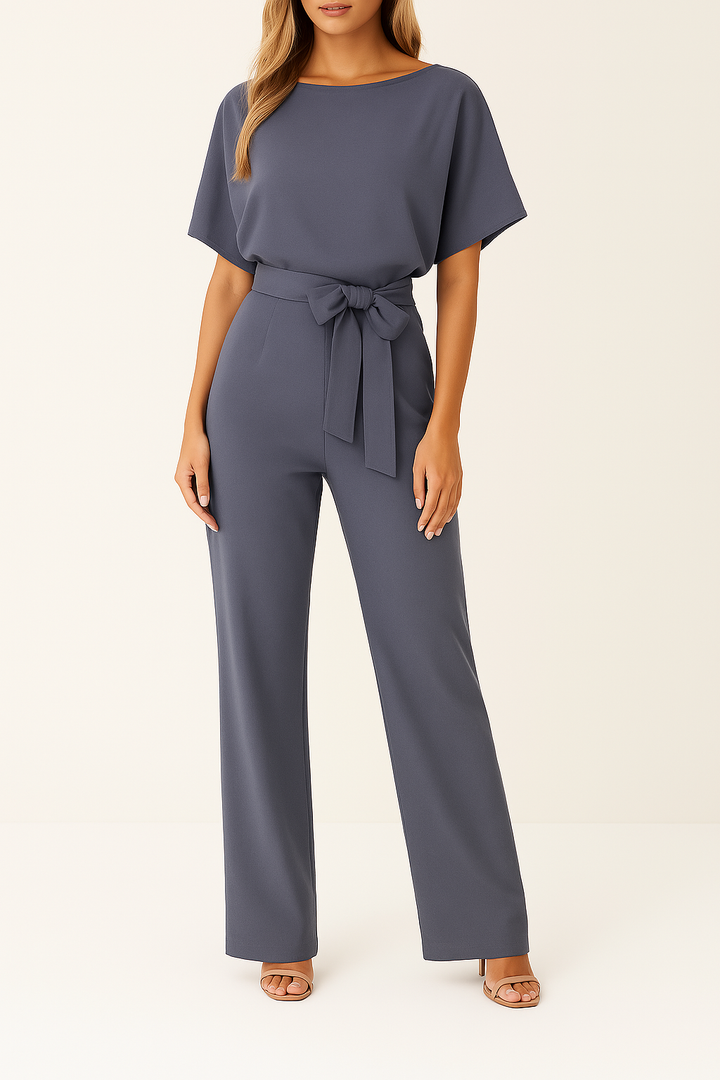 Elowira | Jumpsuit Damen ärmellos weit Bein einteiler