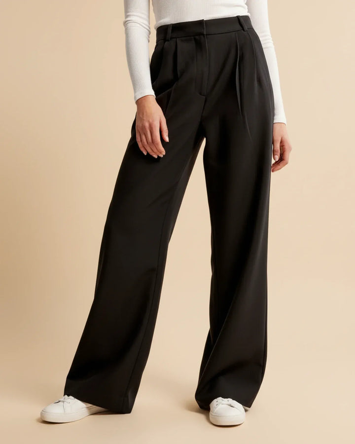 Seravyn | Wide Leg Hose High Waist Damen