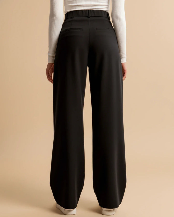 Seravyn | Wide Leg Hose High Waist Damen
