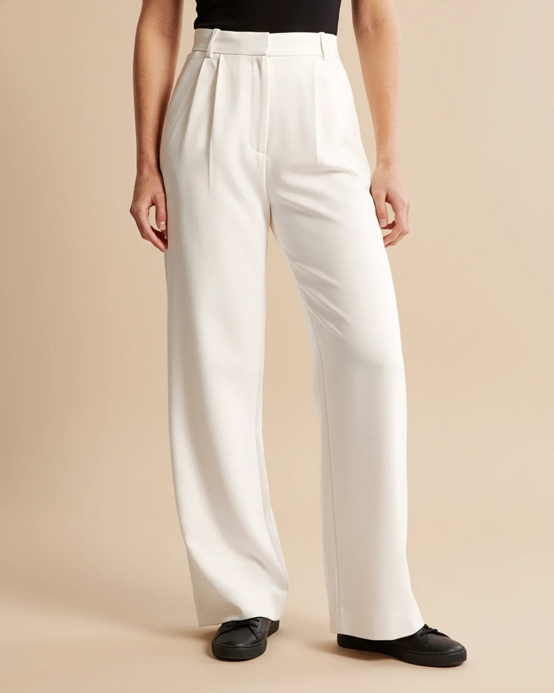 Seravyn | Wide Leg Hose High Waist Damen