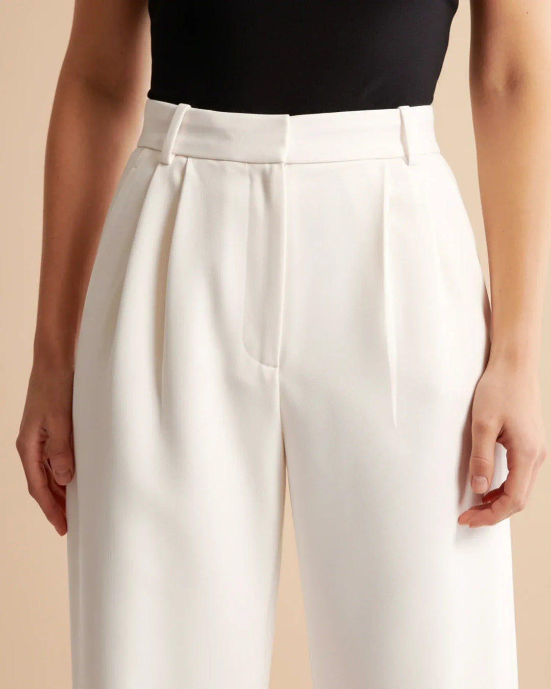 Seravyn | Wide Leg Hose High Waist Damen