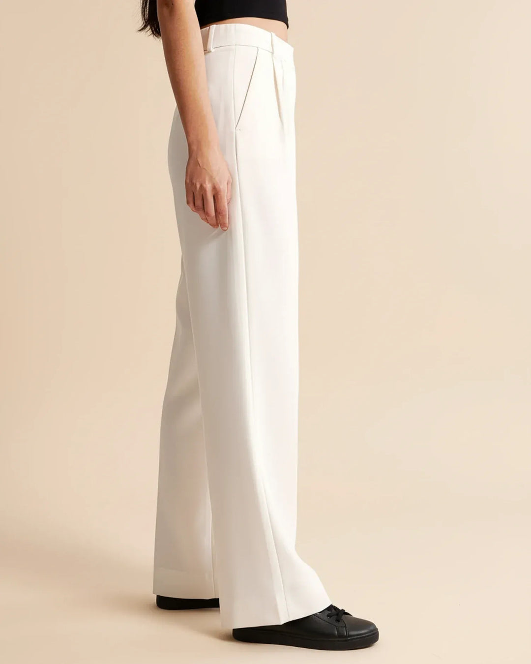 Seravyn | Wide Leg Hose High Waist Damen