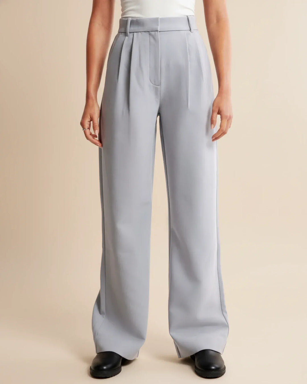 Seravyn | Wide Leg Hose High Waist Damen