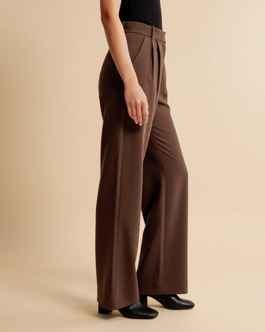 Seravyn | Wide Leg Hose High Waist Damen