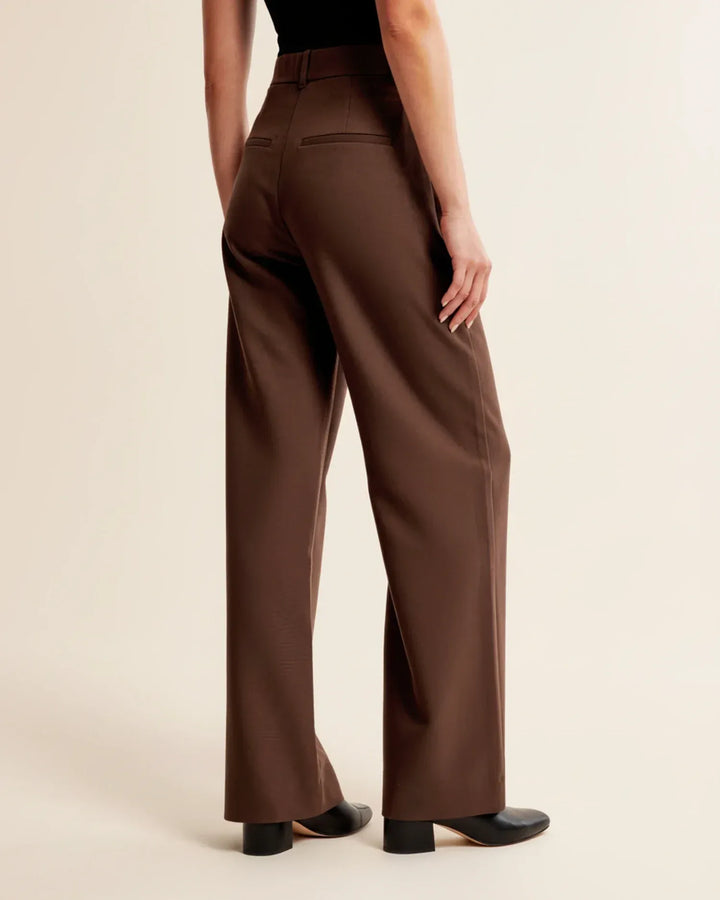 Seravyn | Wide Leg Hose High Waist Damen
