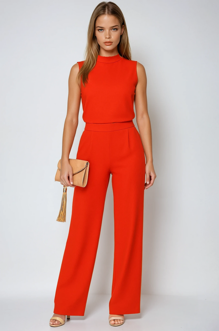 Liora | Jumpsuit ärmellos weiter Schnitt Sommer