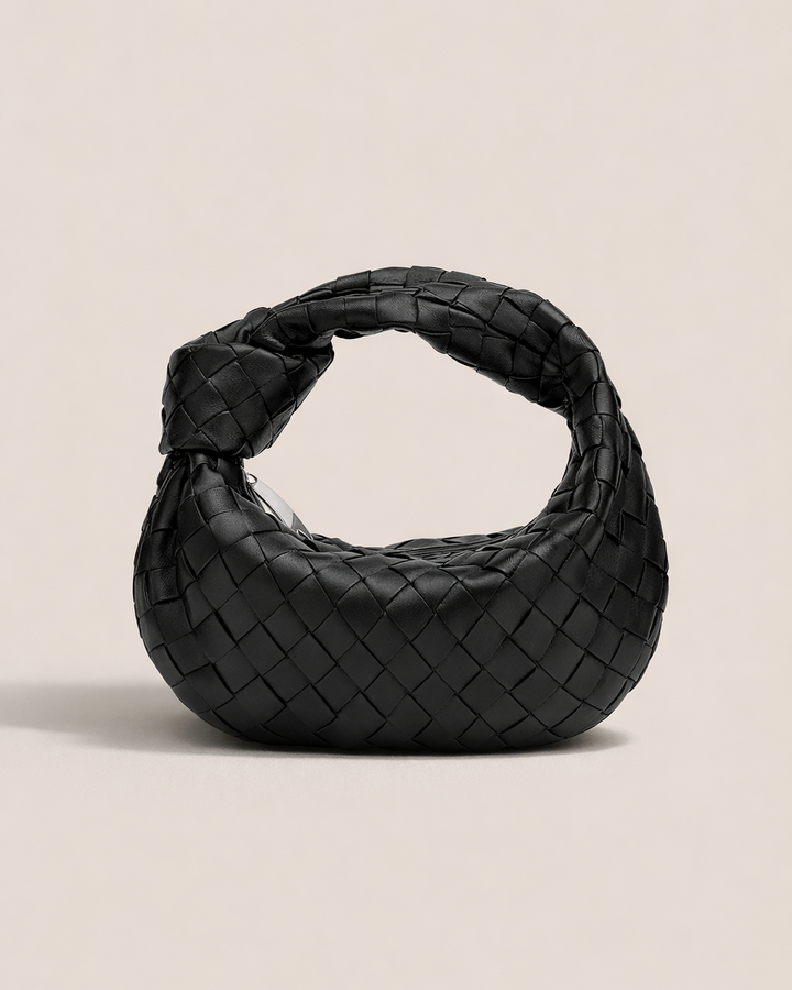 Selina | Geflochtene Mini Tasche Veganleder Schultertasche