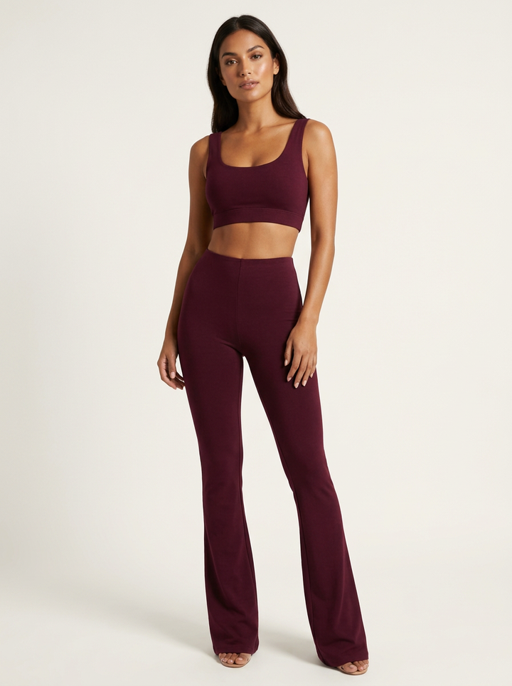 Zirelia | Flared Hose High Waist Damen