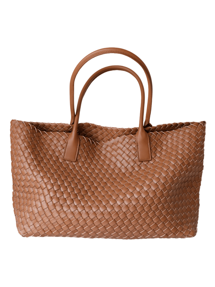 Zanira | Tote Bag geflochten Kunstleder groß