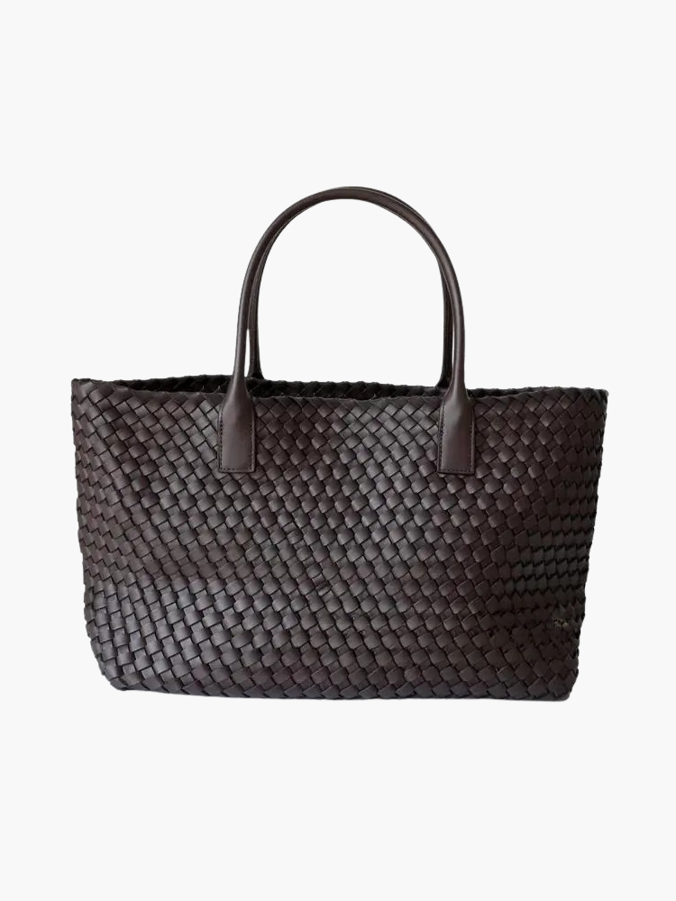 Zanira | Tote Bag geflochten Kunstleder groß