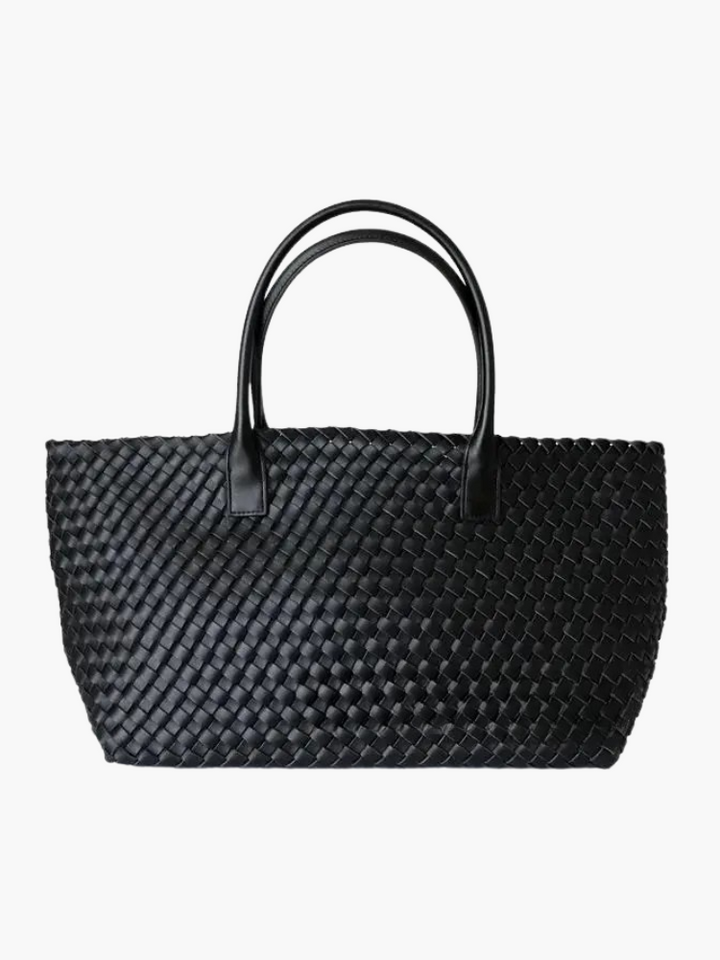 Zanira | Tote Bag geflochten Kunstleder groß