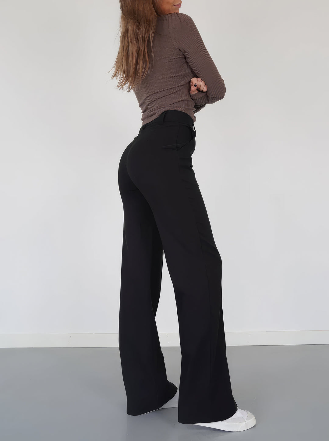 Alveris | Stoffhose High Waist Gerade Damen