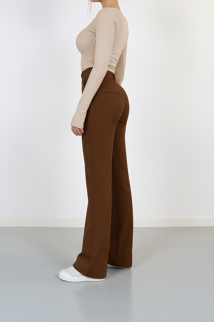 Alveris | Stoffhose High Waist Gerade Damen
