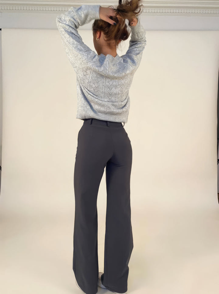Alveris | Stoffhose High Waist Gerade Damen