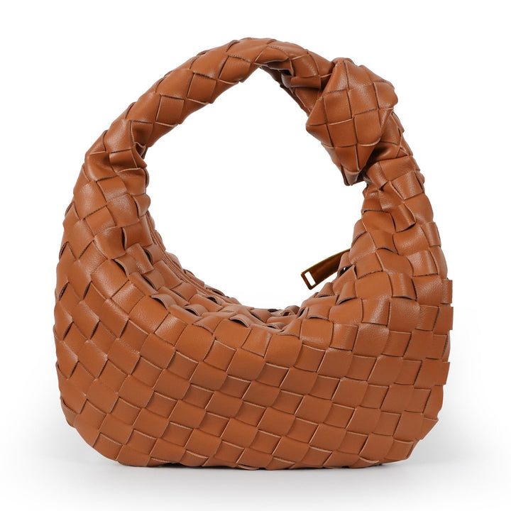 Selina | Geflochtene Mini Tasche Veganleder Schultertasche