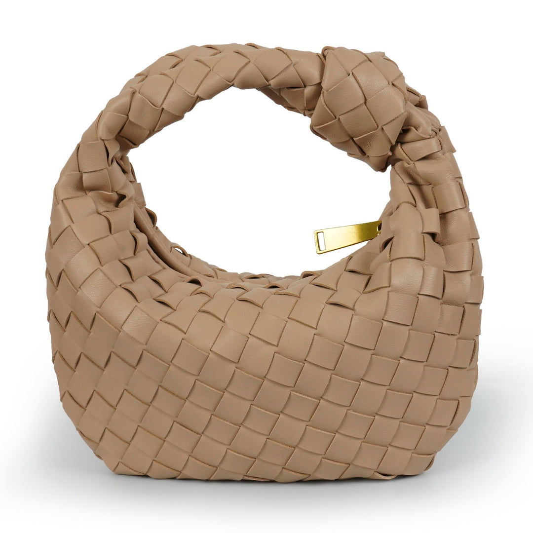 Selina | Geflochtene Mini Tasche Veganleder Schultertasche