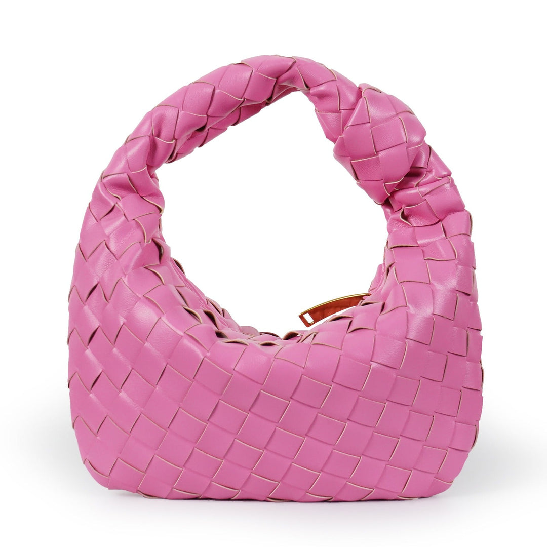 Selina | Geflochtene Mini Tasche Veganleder Schultertasche