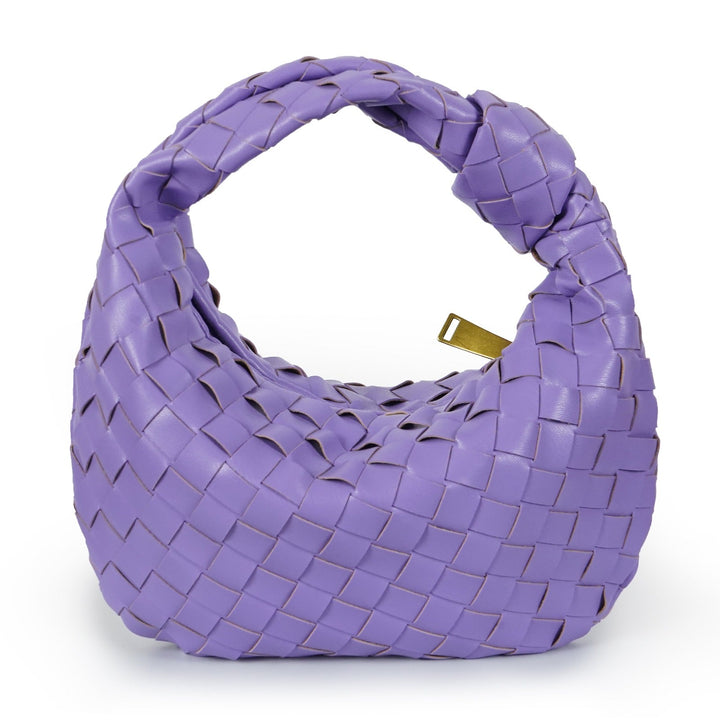 Selina | Geflochtene Mini Tasche Veganleder Schultertasche