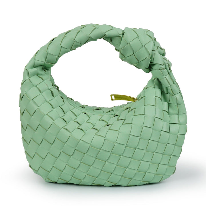 Selina | Geflochtene Mini Tasche Veganleder Schultertasche