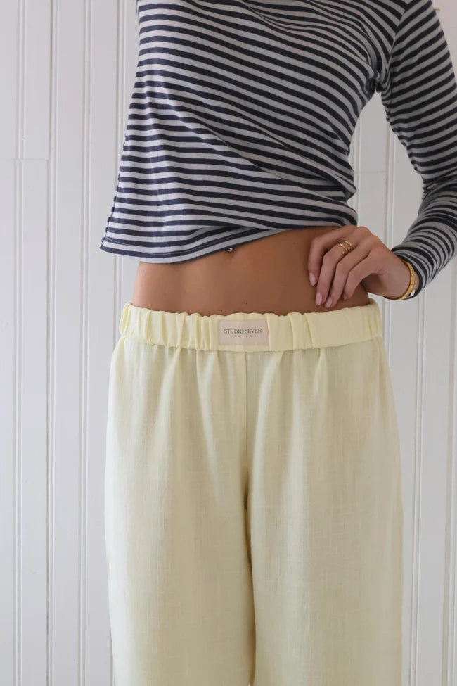 Averelle | Lounge Hose Baumwolle Comfort Fit